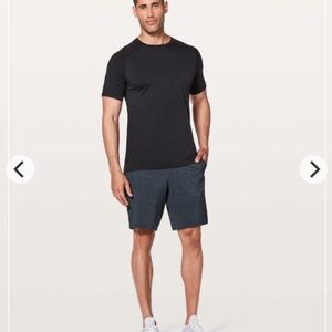 Lululemon Pace Breaker Out Of Mind Liner Shorts - Blue Heather - M